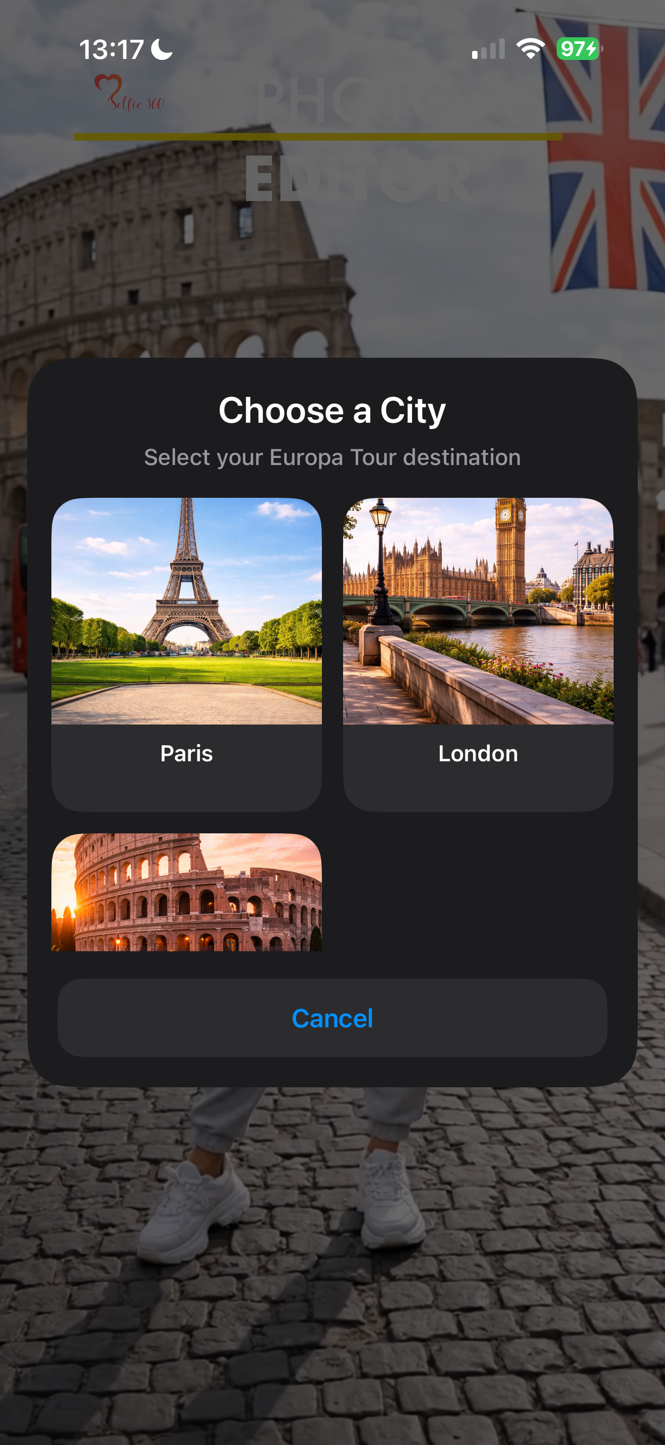 City Selection